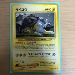 旧裏 ライコウ No.243 LV.40