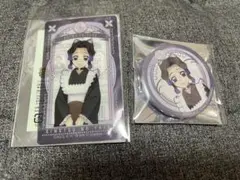 鬼滅の刃 アニプレックス Q-pot 缶バッジ クリアカード 胡蝶しのぶ