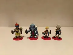 コカコーラ　ファイナルファンタジーミニフィギュア　4体セット