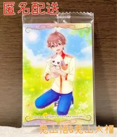 プリキュア カードウエハース11 メタリックプラカード 兎山悟&兎山大福