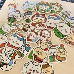 ちいかわ　クリスマス　シール　ステッカー　まとめ売り　①
