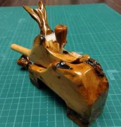 ヘラブナ釣り☆立ち枯れ杜松 万力☆竿枕付き94 ヘラブナ万力・舞扇風希少杜松 万力・高野竹藤巻き竿枕・一点物