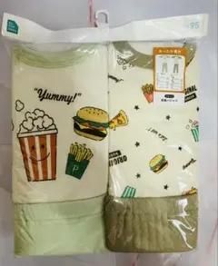 ベビーパジャマセット 95cm ハンバーガー