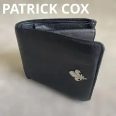 PATRICK COX 二つ折り財布 レザー 黒のサムネイル