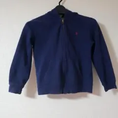 c*n様 ポロラルフローレンネイビー ジップアップパーカー 130cm