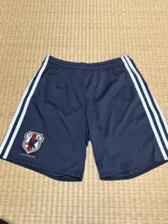 日本代表 トレーニングウェア ハーフパンツ ショートパンツ ワッペン付き