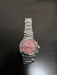 CITIZEN レディース 腕時計 アナログ クォーツ レッド文字盤のサムネイル