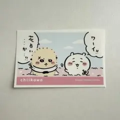 (156)ちいかわ　デコステッカー4 ラッコ