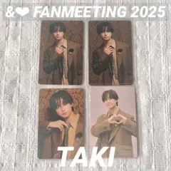 【&TEAM】TAKI &❤︎ ペンミ トレカ