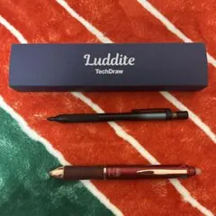 Luddite TechDraw シャープペンシル　friction ボールペン