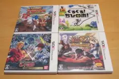 【値下げ 早い者勝ち】大人気３DSソフト ４本セット