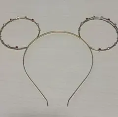 ディズニー ストーン付きラインカチューシャ