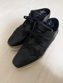 Stella McCartney 厚底 ブラック 星型デザイン 37 - メルカリ
