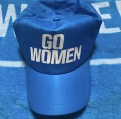 NIKE GO WOMEN キャップ 大判タオル 2点セット ブルー　非売品のサムネイル