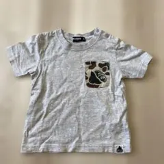 XLARGE KIDS 迷彩ポケット Tシャツ 90cmのサムネイル