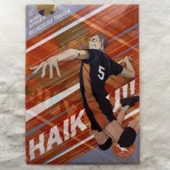 ハイキュー！！　ゴミ捨て場の決戦　クリアファイル　田中龍之介　西谷夕