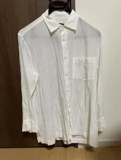 ISSEY MIYAKE MEN 長袖シャツ ホワイト　2