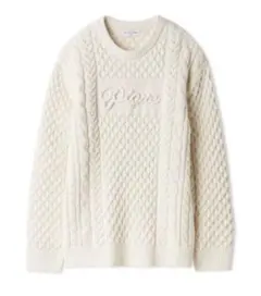 ジェラートピケ アランプルオーバー　ラベンダー　L 山田涼介さん着用　新品タグ付