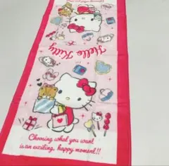 Sanrio HELLO KITTY フェイスタオル　ショッピング柄　綿100%のサムネイル