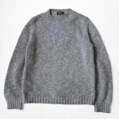 カシミヤ100%ニットグレーs