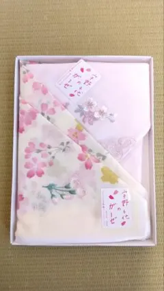 花柄ハンカチ2枚セット