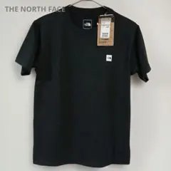 THE NORTH FACE Tシャツ スモールボックスロゴ 静電防止 　黒のサムネイル