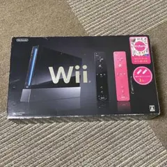 Nintendo Wii 本体 Wiiリモコンプラス ピンク ワンピース 箱付き