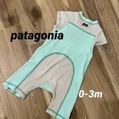Patagonia/ベビー/半袖ロンパース/夏用ロンパース/ベビーロンパース