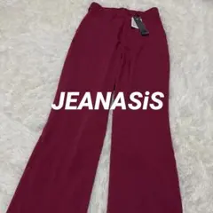 新品タグ付き JEANASIS ジーナシス スラックスパンツ ピンク 春夏