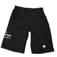DESCENTE MOVE SPORT ジャージ ハーフパンツ 黒 M