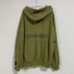 figandwiper フルジッパーパーカー オリーブ　フリーサイズのサムネイル