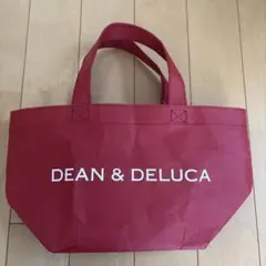DEAN & DELUCA 赤 ペーパーバッグ