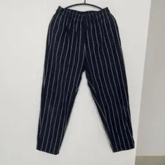 GU ストライプ柄 シェフパンツ Sサイズ