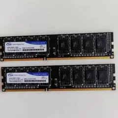 팀 그룹 DDR3 1600 4GB 메모리 2개 세트