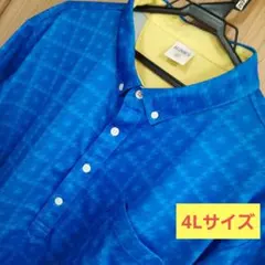IGNIO（イグニオ）のボタンダウン半袖 スポーツウェア 大きいサイズ4L
