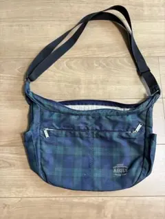 AIGLE エーグル ショルダーバッグ チェック柄のサムネイル