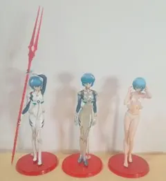 綾波レイ　エヴァンゲリオン PORTRAITS 6 フィギュア3種セット