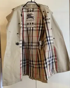 BURBERRY サンドリンガム ロング トレンチコート 英国製 ノバチェック