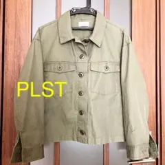 PLST プラステ　ジャケット　アウター　カーキ
