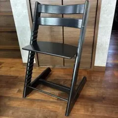 人気✨️ STOKKE ストッケ トリップトラップ シリアルナンバー 3 ブラック