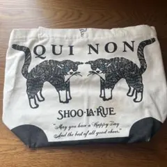 SHOO LA RUE トートバッグ 猫柄