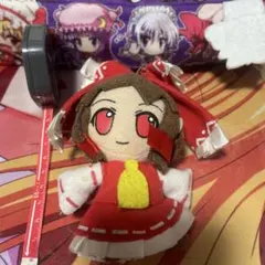 東方project 博麗霊夢　プライズ　ぬいぐるみ　マスコット