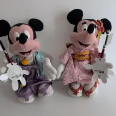 東京ディズニーランド ビンテージお正月ぬいぐるみ ミッキーマウス