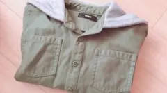 RODEO CROWNS 子供用フード付きシャツパーカー