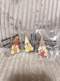 リルリンリンピンバッジ3点セットディズニークリスマス2025