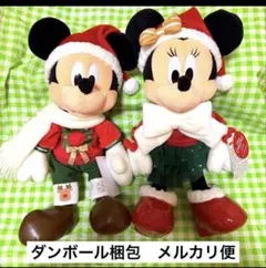 トイズワンダラスクリスマス限定　ぬいぐるみ　ミッキー＆ミニー