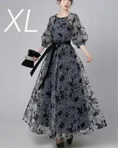 パーティードレス ワンピース イブニングドレス オケージョンドレス ロング丈