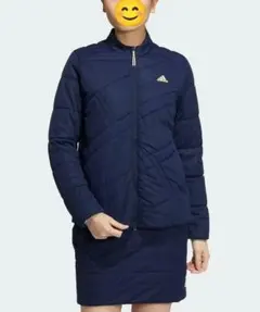 新品S】adidas アディダスゴルフ中綿ジャケット&スカート セットアップ