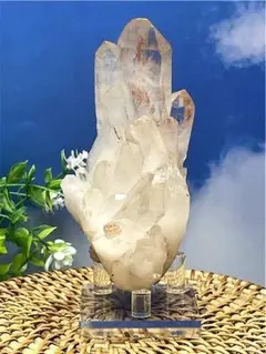 ◆超強いパワー天然水晶クラスターB87B6/72B38A