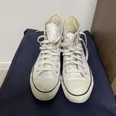 CONVERSE ALL STAR ホワイト ハイカット　レザー コンバース